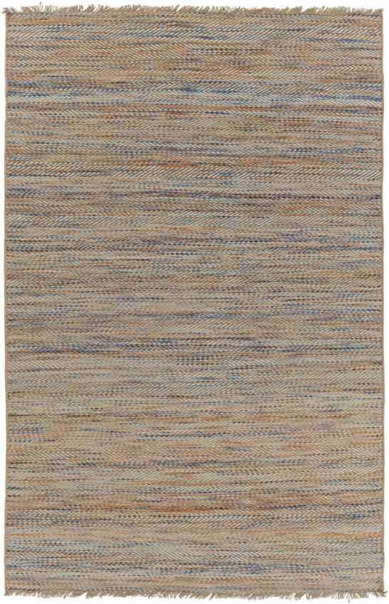 Crawfordsville Global Bright Blue/Sky Blue Area Rug