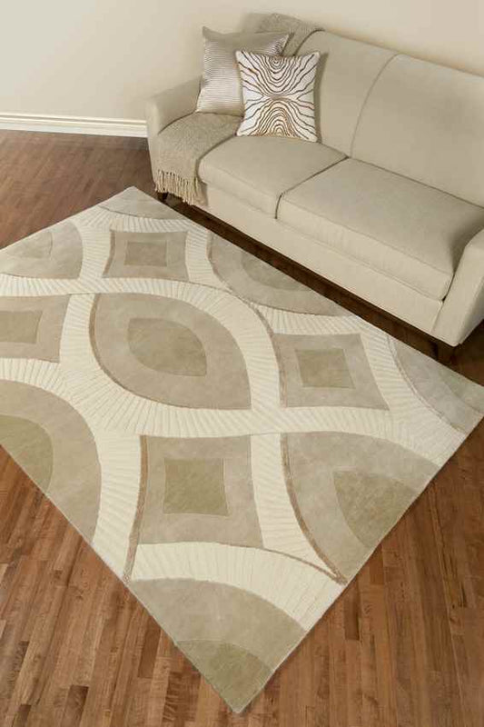 Bayard Modern Ivory Area Rug