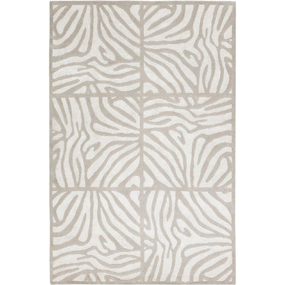 Cupertino Modern Cream/Khaki Area Rug