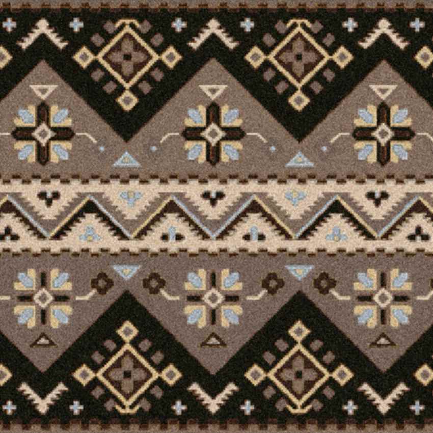 Cuthbert Global Tan/Black Area Rug