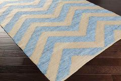 Dahlonega Modern Denim Area Rug
