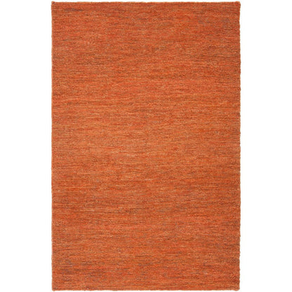 Daisy Modern Orange Area Rug
