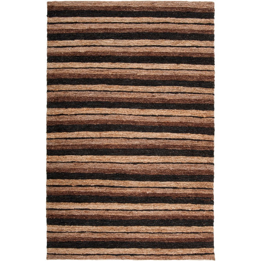 Dallas Modern Bean/Jet Black Area Rug