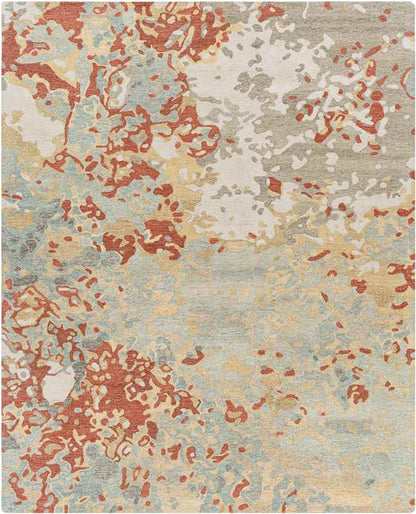 Sumner Modern Rust Area Rug