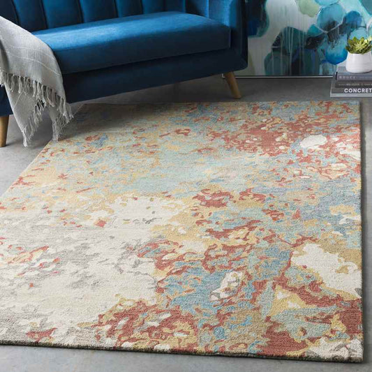 Sumner Modern Rust Area Rug