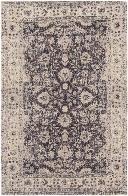 Decatur Traditional Charcoal Area Rug