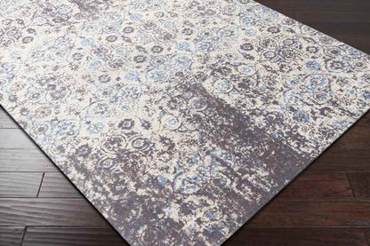 Deepstep Traditional Medium Gray Area Rug