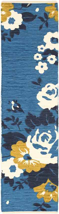 DeSoto Modern Blue Area Rug