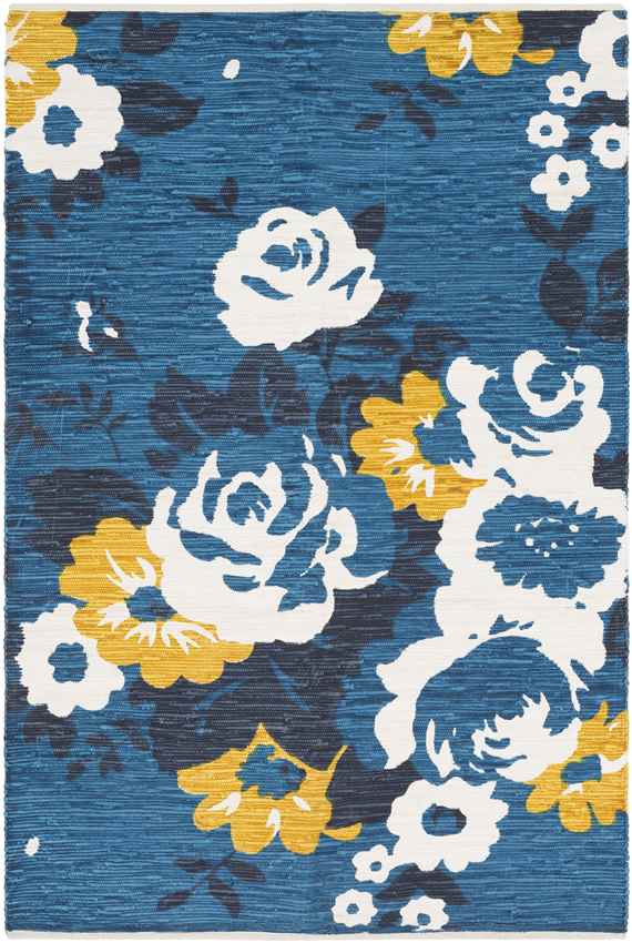 DeSoto Modern Blue Area Rug