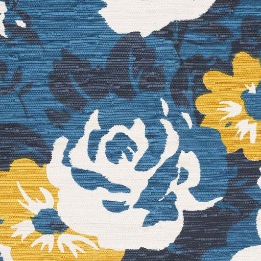 DeSoto Modern Blue Area Rug