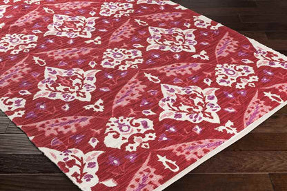 Dewey Global Red Area Rug