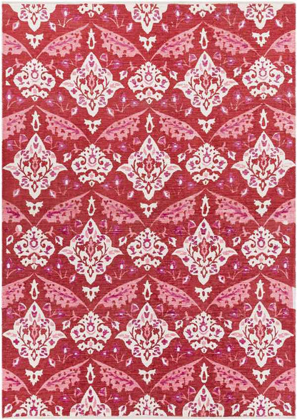 Dewey Global Red Area Rug