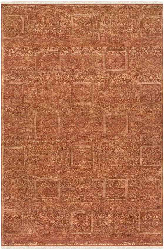 Gablitz Traditional Rust/Taupe Area Rug