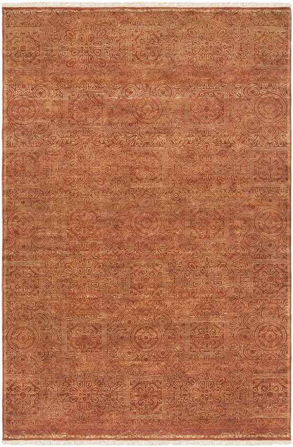 Gablitz Traditional Rust/Taupe Area Rug