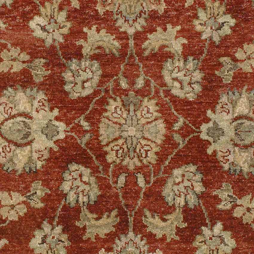 Dooling Traditional Burgundy Area Rug