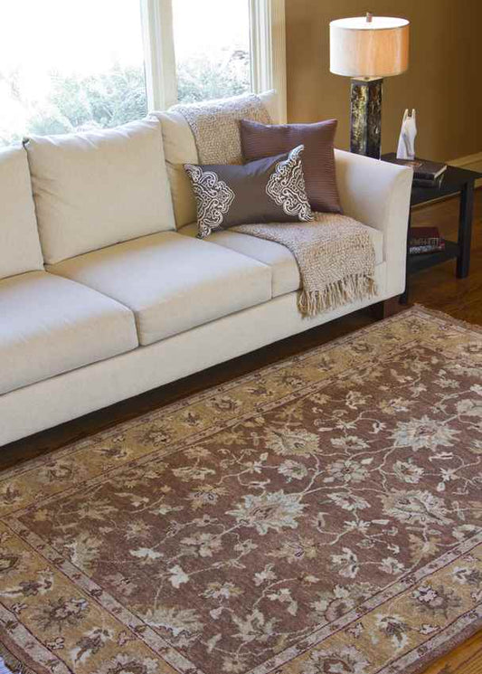 Dooly Traditional Red Area Rug