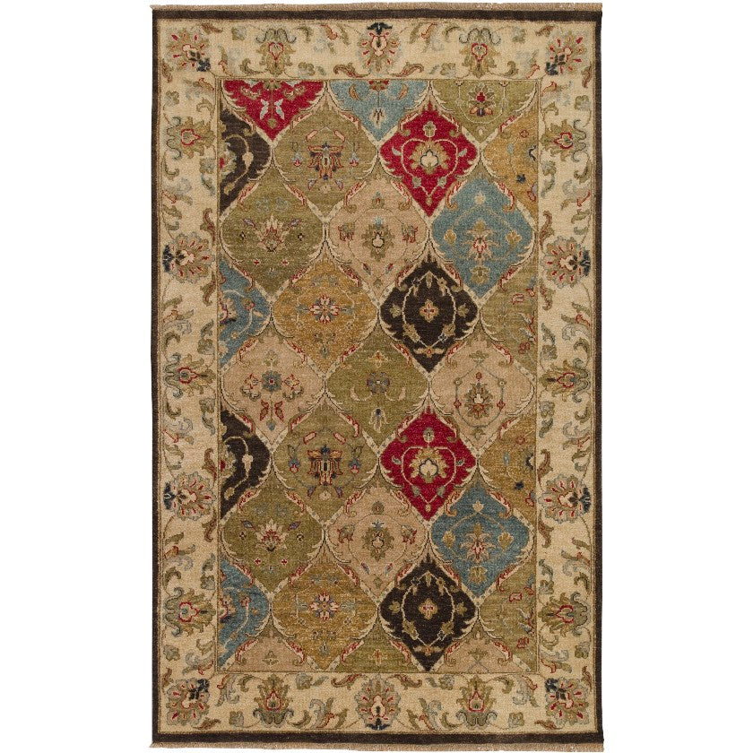 Dothan Traditional Beige Area Rug