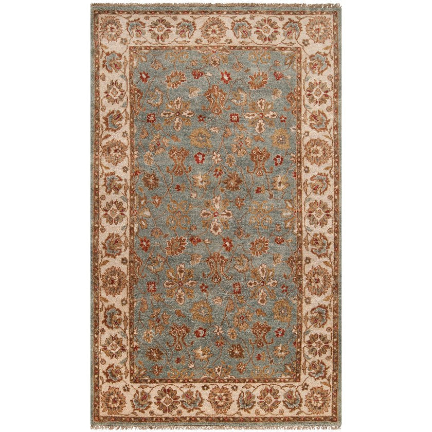 Doublesprings Traditional Blue Area Rug