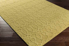 Duarte Modern Olive Area Rug