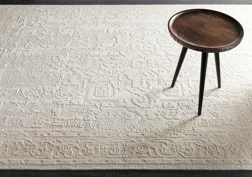 Narcisse Traditional Cream Area Rug