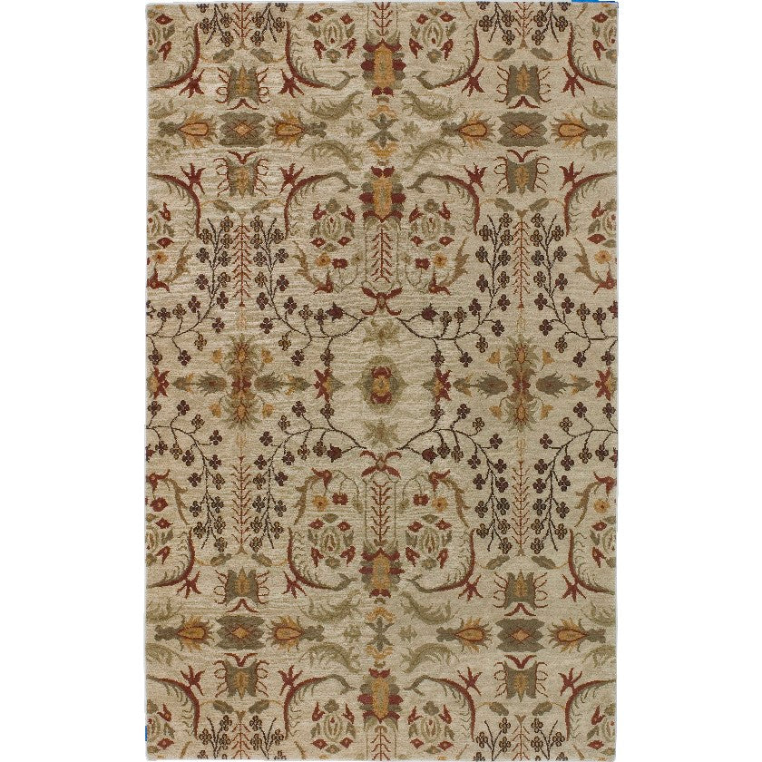Duncan Traditional Beige Area Rug