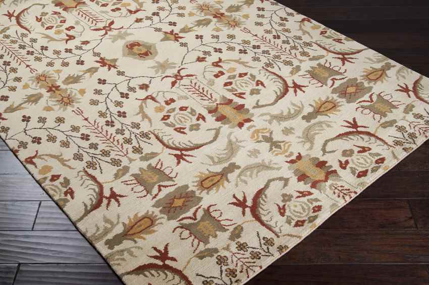 Duncan Traditional Beige Area Rug