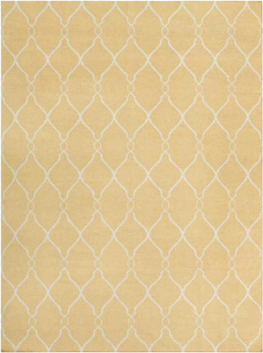 Hendon Modern Yellow Area Rug