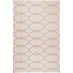 Dunsmuir Modern Ivory/Taupe Area Rug