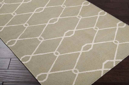 Dunsmuir Modern Sage Green Area Rug