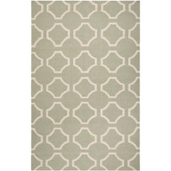 Dunwoody Modern Dark Green Area Rug