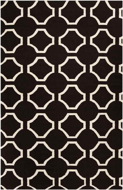Dunwoody Modern Black Area Rug