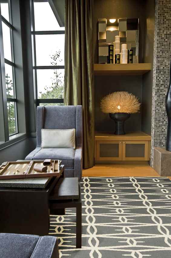 Durango Modern Blue Gray Area Rug