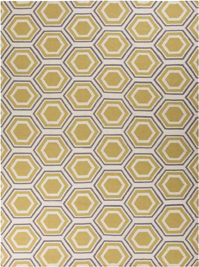 Dutton Modern Yellow Area Rug
