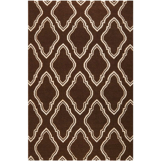 Duval Modern Chocolate Area Rug