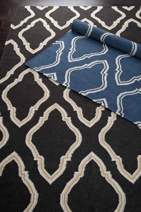 Duval Modern Black Area Rug