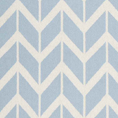 Dyer Modern Blue/White Area Rug