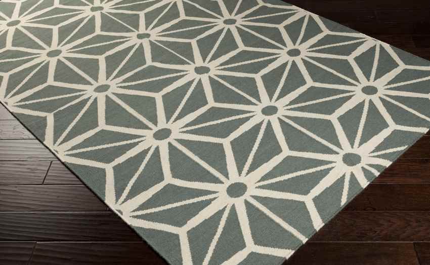 Dyess Modern Charcoal Area Rug