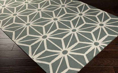 Dyess Modern Charcoal Area Rug