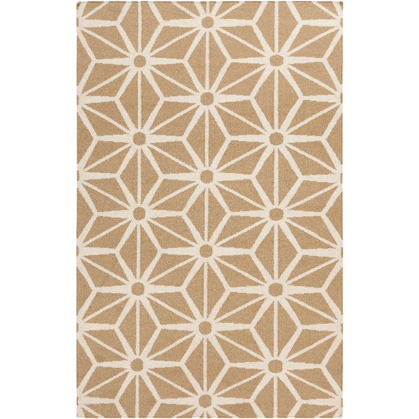 Dyess Modern Camel Area Rug