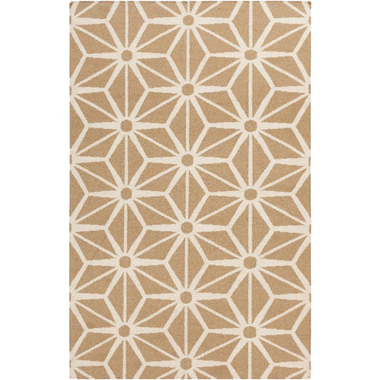 Dyess Modern Camel Area Rug