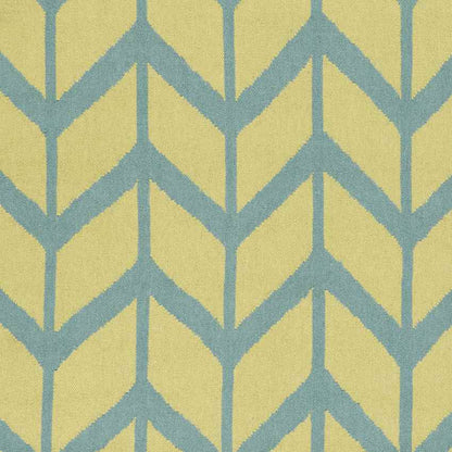 Dyer Modern Teal Blue Area Rug