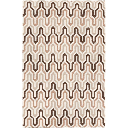 Earle Modern Chocolate Area Rug