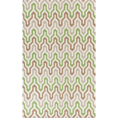 Earle Modern Green Area Rug