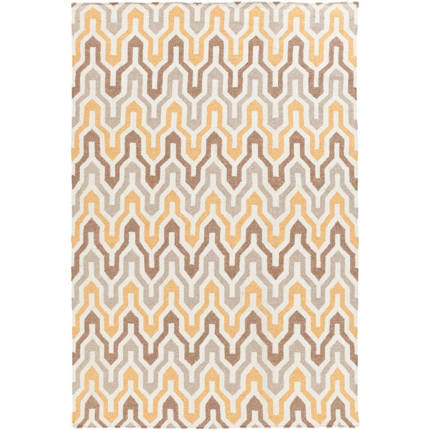 Earle Modern Brown Area Rug