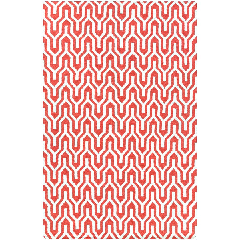 Eagle Modern Strawberry Red Area Rug