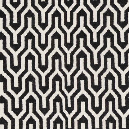 Eagle Modern Ivory/Black Area Rug