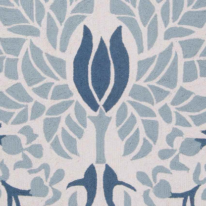 Edgewood Modern Ivory/Light Blue Area Rug