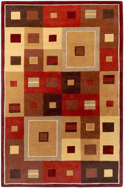 Egegik Modern Caramel Area Rug