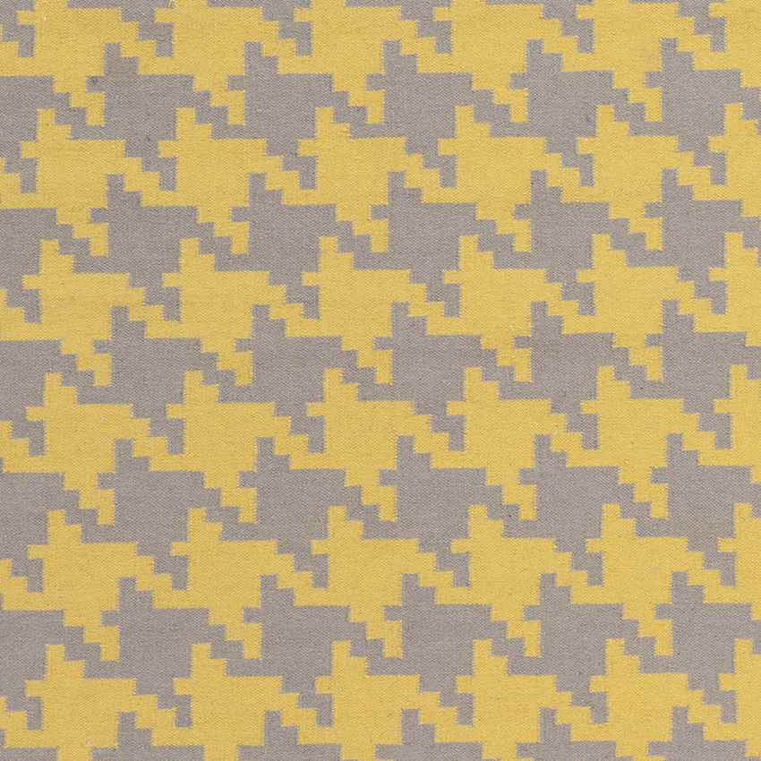 Elkmont Modern Gray/Yellow Area Rug