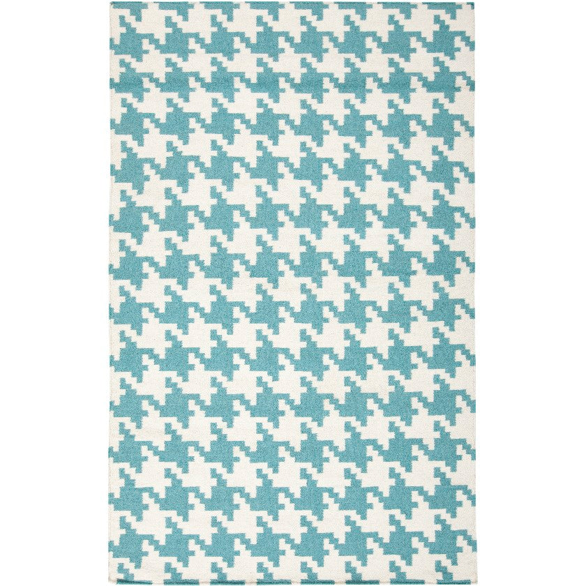 Elkmont Modern Teal Area Rug